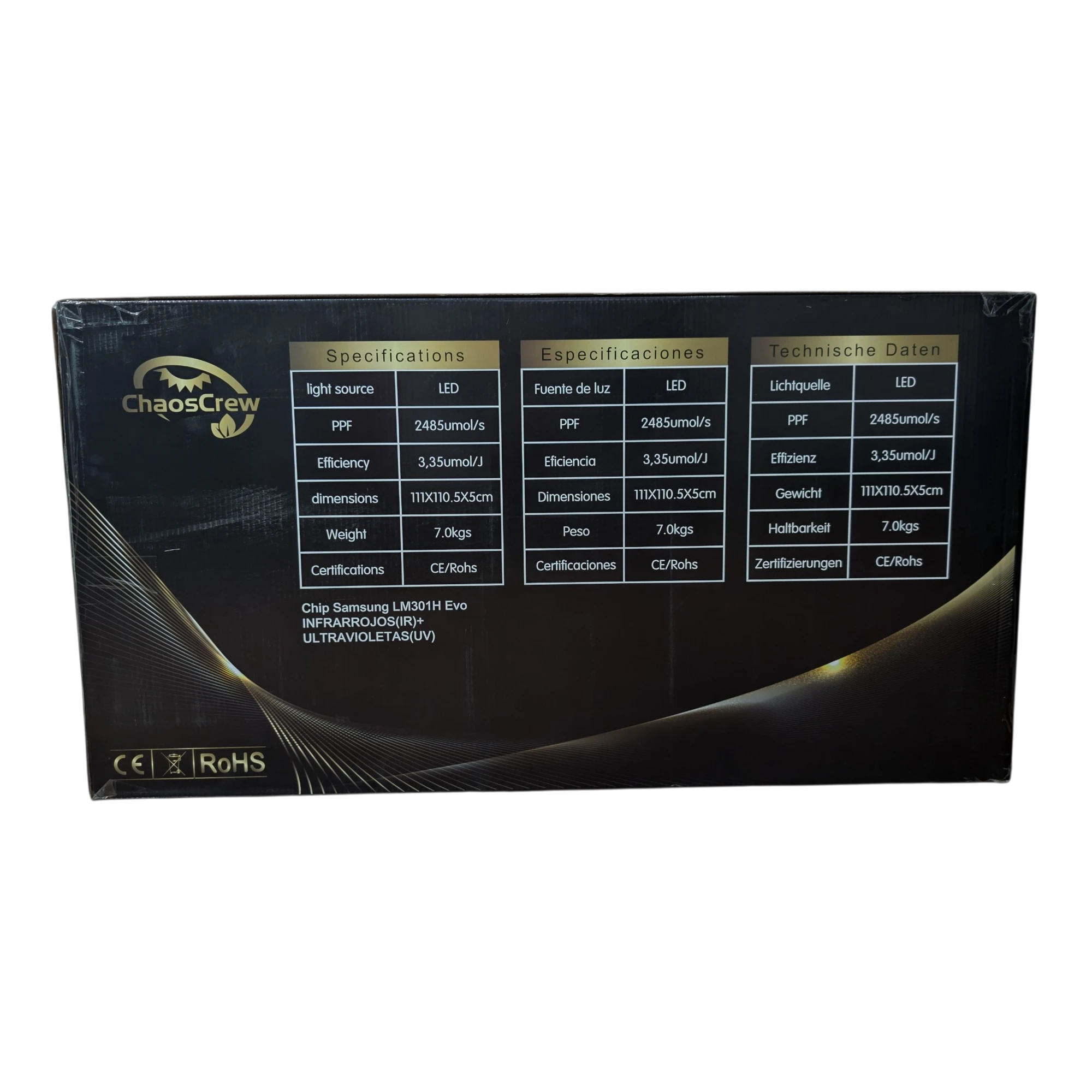 LED Chaos Crew 720W 3.35 EVO - Imagen 3